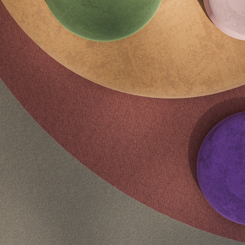 MODULYSS Detailshot Interior Elementary School Carpet Tile Collection Monos