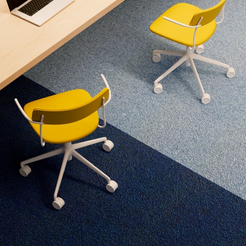 MODULYSS Detail Shot Office Carpet Tile Collection Textura 517, 592