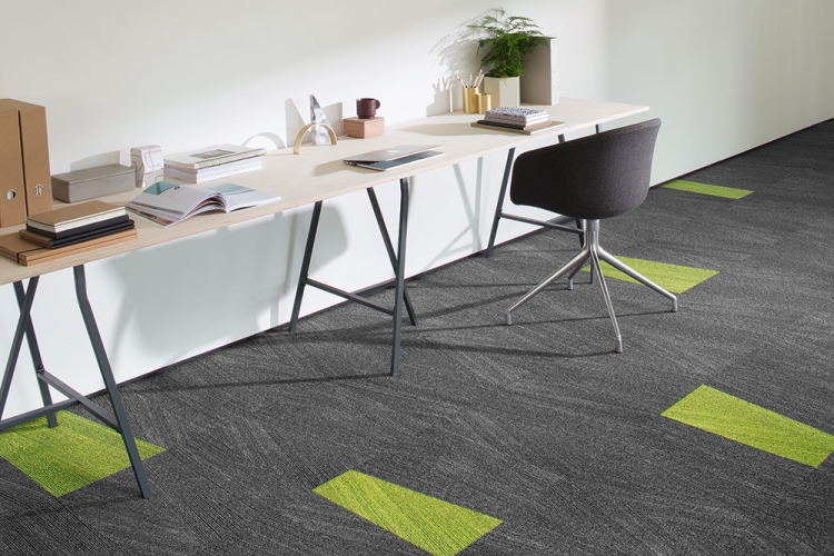 MILLIKEN FTR79/103-141 Lime/Anthracite